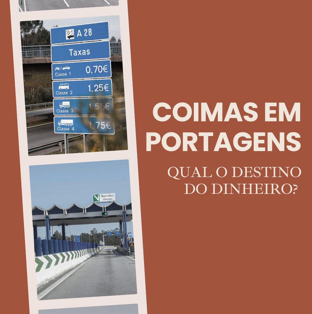 Coimas em portagens: qual é o destino do dinheiro?